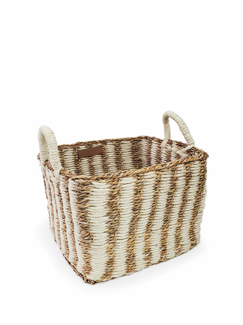 Handcrafted Jute and Seagrass Baskets