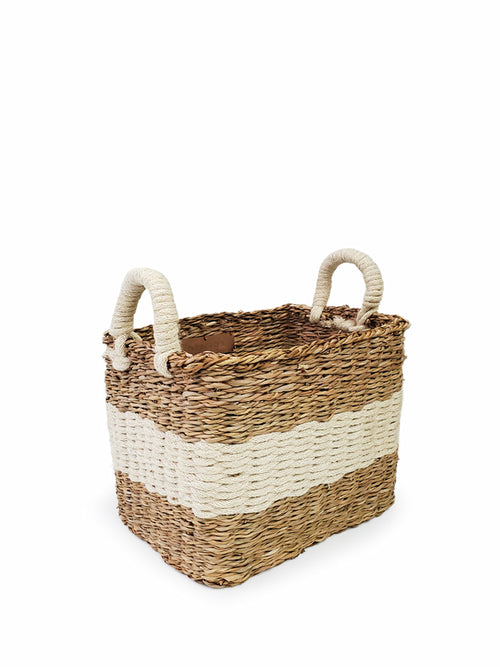 Handcrafted Jute and Seagrass Baskets