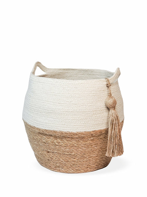 Handcrafted Jute Jar Baskets