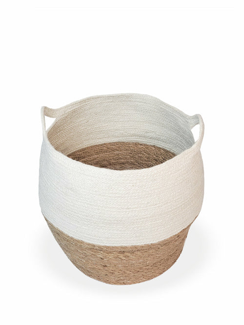 Handcrafted Jute Jar Baskets