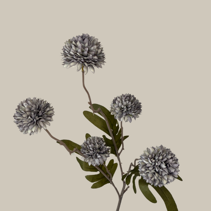 Silk 5 Head Chive Blossoms – 20"