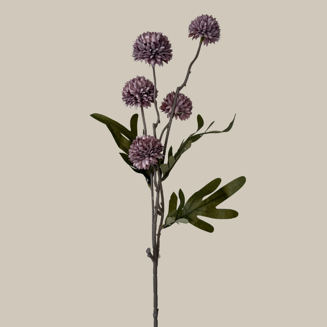 Silk 5 Head Chive Blossoms – 20"