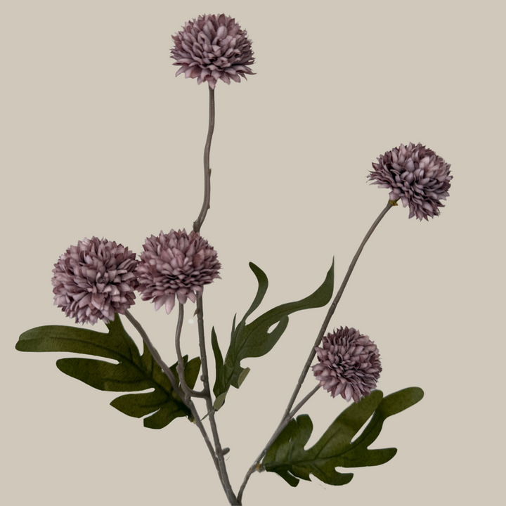 Silk 5 Head Chive Blossoms – 20"