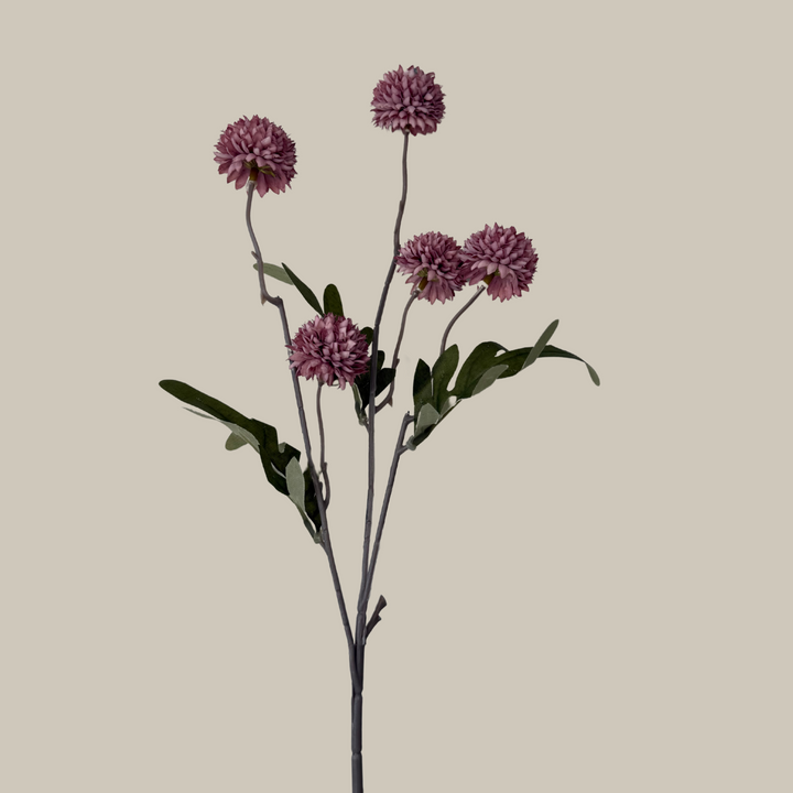 Silk 5 Head Chive Blossoms – 20"
