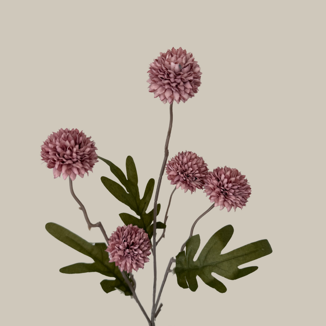 Silk 5 Head Chive Blossoms – 20"